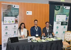 Nada Zitouni, Amine Missa and Moulay Mohamed Ait Hmiddouch are representing Agridata Consulting. The company, founded in 2006 in Agadir, is behind the agricultural ERP Bee One, which now includes functions powered by AI.