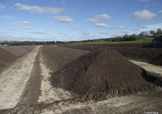 The special compost that is used across the farm.