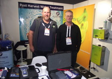 Leigh Cummin from Catalytic Generators and Geoff Bliss from Waterchem Services