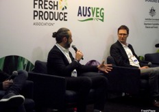 Francesco Oliveri, Chief Information Officer at Perfection Fresh Group and Sebastian Stoof, Vice President Head of Customer Value at TOMRA Food.