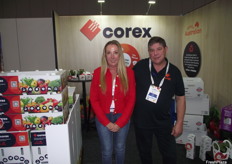 Zita Watkin and Phil Rotteveel from Corex Australia.