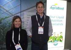 Skye Small and Saxon Rohrlach from Agrobest Australia.