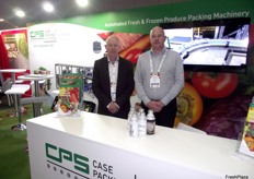 David Griffin and James Lawrence from Case Packaging Systems Australia.