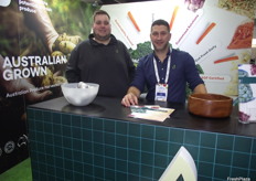 Claude Harris and Bruno Santalucia from TastyOne.