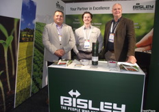 Dr Hany Erian, Sam Fernan and Matt Henry from Bisley & Company.