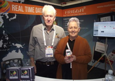 Allan Anderson and Pam Anderson from Real Time Data Loggers.