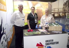 Vince Catanese from GMW, Sarah Hardwick from Greater Shepparton and Fiona Blick from C4GS.