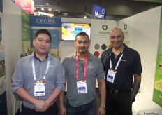 Ronald Chan, Vineetha Rajakaruna, Yashvir Singh from Croda Australia.