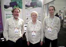 Tony Drake, Henrietta Child and Kit Crawford from Agpick Technology.