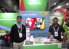 Chris Waites and Amrit Pannu from Agrofresh.