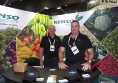 Charles Hazelton and Luke Testoni from Kenso Agcare.