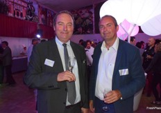 Jean-Michel Delannoy (Felcoop) and Christophe Thibault (Fleuron Anjou / Felcoop)