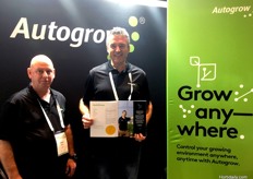 Bruce Clarke and Andrew Seerden from Autogrow.