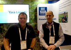 Andrew Downs and Paul Eitzen from Yara Australia Pty Ltd.