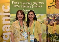 Mayra Velazquez De Leon and her daughter Daniella enjoy exhibiting at OPS and promoting their organic banana program.