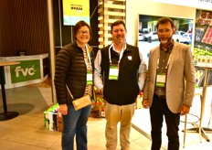 Karin Botha and Nico Mostert of NSF health standards certification body with Brian Windsor, senior technical expert at GLOBALG.A.P South Africa.