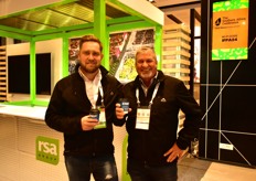 Managing director of RSA market agency at the Johannesburg fresh produce market Evert Schutte and Roy Coetser, managing director of RSA at the Tshwane (Pretoria) market.