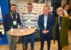 Representing Capespan: Herman Redelinghuys, grape category manager, Ron van Heerden, director of South African procurement at Capespan North America, Nico Kotze who heads up citrus and Tanea Taylor, market manager.