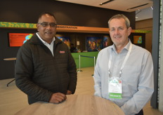 Aroshan Mohanlal of Boxer supermarket chain and Jacques Coetzee of NNP Packaging.