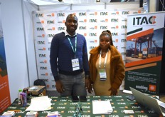 Economist Jacob Mtimkulu and colleague Pfano Sikhipha of the International Trade Administration Commission of South Africa (ITAC).