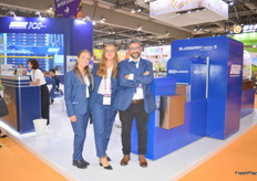 Unitec from Italy had a full team at the show with Sofia Minghetti, Laura Vignoli and Luis Felipe Vega.