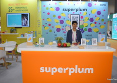 Superplum's Mamta Roy said it was their first time at Asia Fruit. It was as busy as in Berlin, they had a good show.