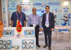 The Zalar F&V team from Morocco had Ahoy Goenka, Arun Goenka and Hicham El Airaj who welcomed visitors. The company exports blueberries, dates, citrus and asparagus to Asia and the Middle East.