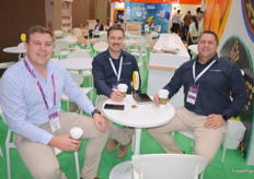 Naturesmart's De Waal Malherbe, Nelius Hauptfleisch and Altus Laubscher are exporters of citrus and grapes from South Africa.