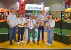 The Rijk Zwaan team celebrated 100 years with a variety of their vegetables and fruit on display.