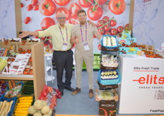 Elite Fresh Trade in Belgium had Mustapha Abioui and Glen Demeyer, who offered a variety of vegetables to the Asian market.