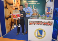 Idaho Potato Commission, Kenneth Wee and Ross Johnson, had a slower show in their Hall 5 on day 1.