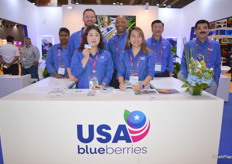 The U.S. Blueberries team.