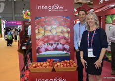 New Zealand's Intergrow mainly exports onions, Piqaboo pears, apples and cherries. The company will celebrate its 25th anniversary this year. Angus Curry and Kirsty Randell. 