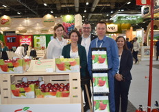 The Appolonia team. This Polish apple exporter stated there will be less Gala apples available this year. Despite that challenge, they hope to increase their foothold in South America. Specifically, they hope the Governments of Poland and Brazil will work out a trade agreement.