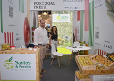 Joel Salgado of Santos & Pereira. The company exports pears to France, Morocco and Ireland.