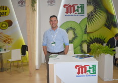 Aris Schotman of Mazzoni-Schotman. The company exports kiwi from Greece and has only recently merged with Mazzoni.