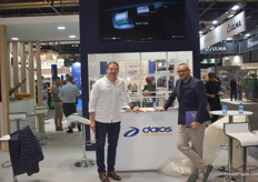 Luis Duque and Dimitris Daios of Daios Plastics. 