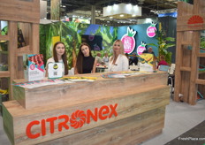 The lovely ladies from Citronex. This Polish company produces tomatoes and distribute bananas. 