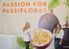 Ocati from Colombia had Daniela Vesga and Daniela Manjarre to provide tastings of their passion fruit to visitors.