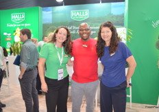 Halls had a busy stand and show with Judith Haarman, Ayanda Kanana, Ceo, and Britta Saeger.