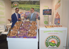 Farm Fresh Produce Inc. had Steven A. Ceccarelli from the U.S. and Davy van Ewicjk from the Netherlands who showcased the sweet potatoes exported to Europe. 