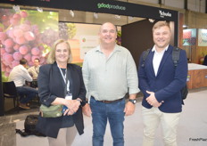 Retha Louw, SIZa Ceo, with Nicholas Dicey, Chairman and Burgert van Dyk all from South Africa.