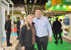 Michelle Steenkamp and Marius Steenkamp from Southern Cross Marketing in South Africa.