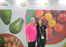 Topfruit's Corne Grundlingh and Liza Matthews from South Africa.