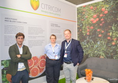 Citricom's Jose Lopez Perez, Suzanne Maree and JP Barnard the Ceo.