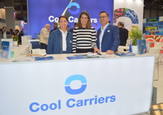 Cool Carriers had Yaiza del Castillo, Catalina Schorr and Mauricio Acuna at their stand.