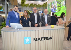 Some members of the Maersk team