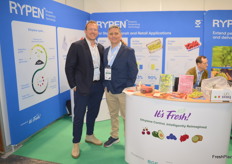 Rypen's Jon Barfoot and Pablo Guzman, who are first time exhibitors, had a lot of meetings with new customers at the show. They showcased their new technology to moderate ethylene.