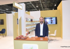 Bader Almutairi, executive vice president of Mazare Alnakheel. The company from Saudi Arabia exports dates and dates' by-products to Russia, Canada, and the USA.