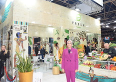 Yousra Mahmoud Shams, owner at Fresh Energy. The Egyptian company exports general fresh produce and specializes in supermarkets.